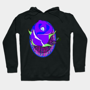 Purple Rose Hoodie